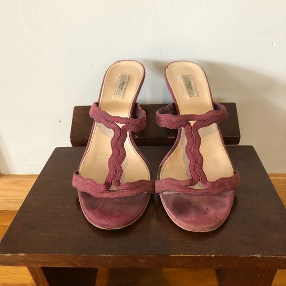 PRADA Pink Sandals - Picture 1 of 4